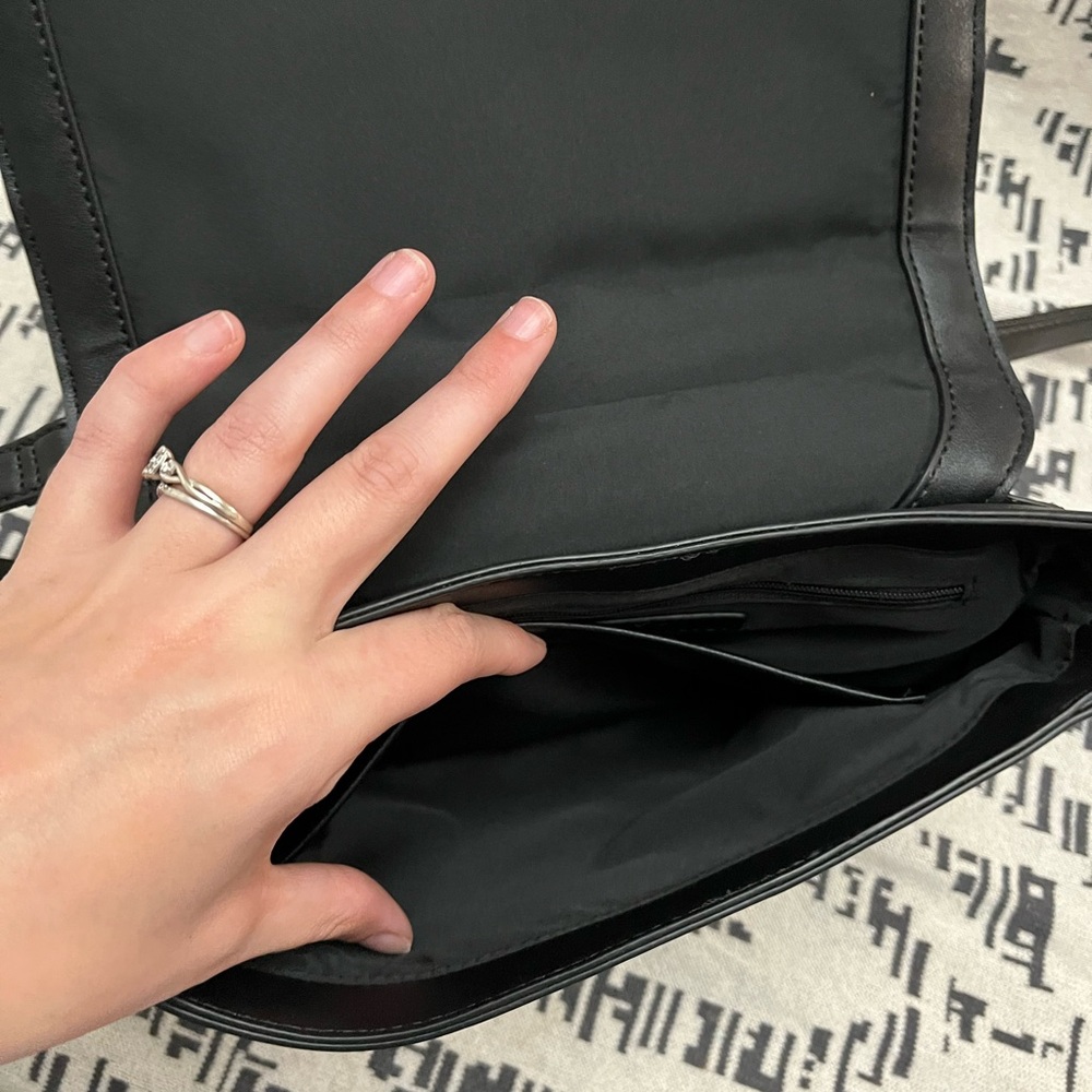 Nine West Black Quilted Crossbody Bag - Picture 9 of 9